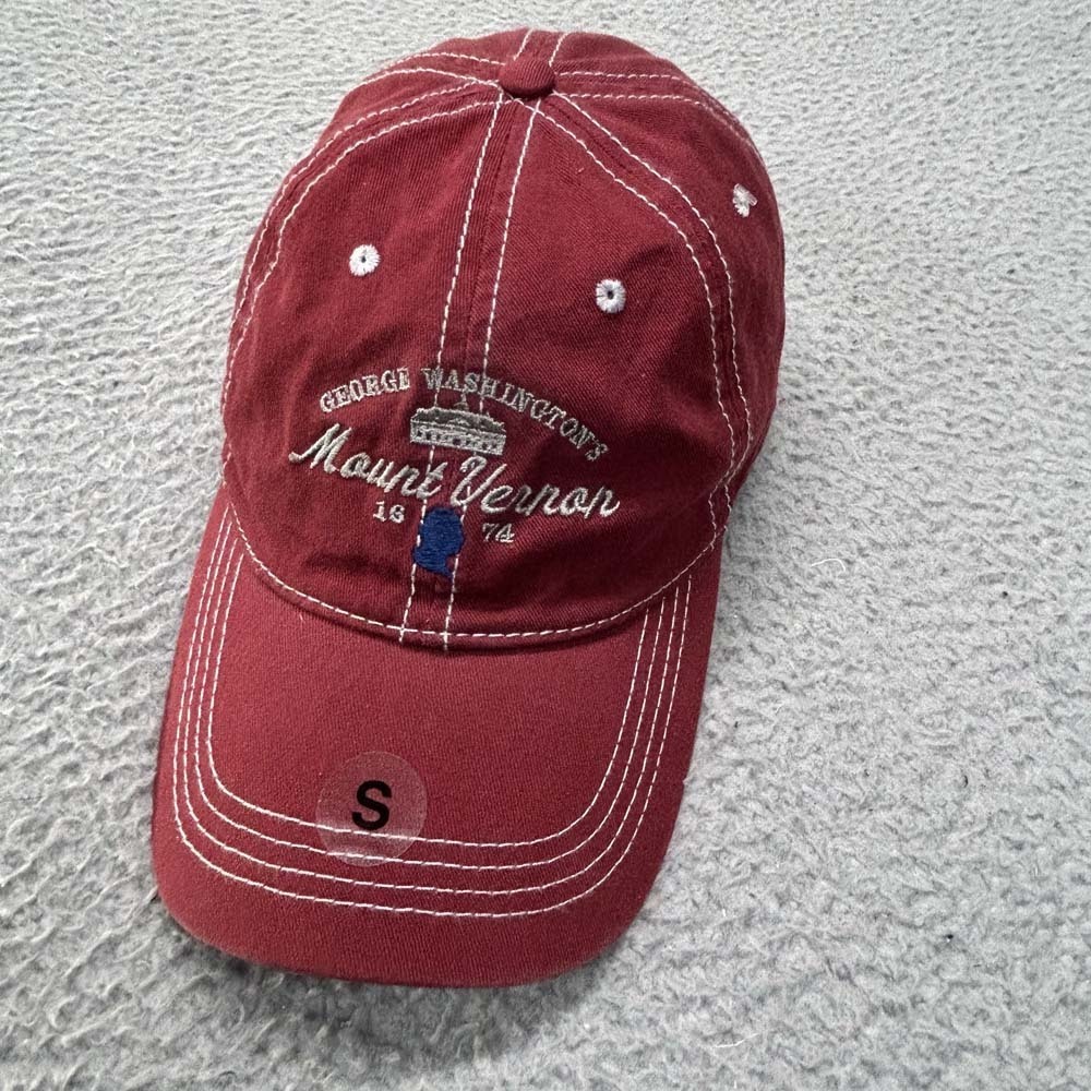 George Washington Mount Vernon Hat Men Baseball Cap One Size Prairie Mountain